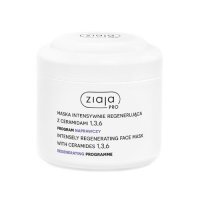 Ziaja PRO Intensywnie regenerująca maska do twarzy z ceramidami 1,3,6, 200 ml