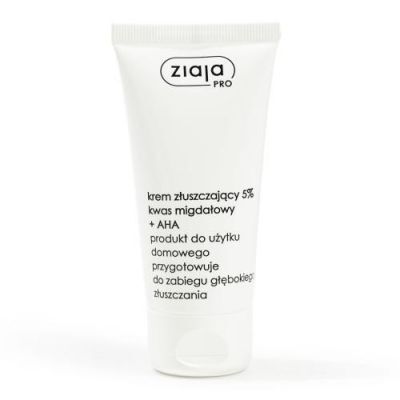 ZIAJA PRO krem złuszczający 5% kwas migdałowy + AHA, 50ml