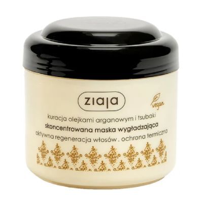 ZIAJA skoncentrowana maska wygładzająca do włosów ARGANOWA 200 ml