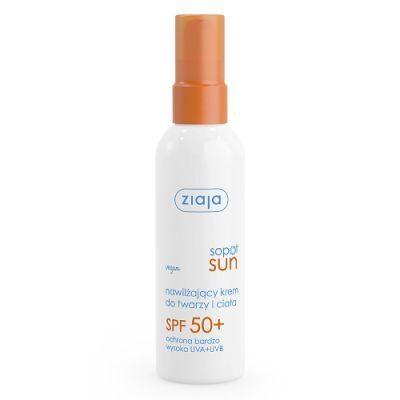 Ziaja Sopot Sun Nawilżający krem do twarzy i ciała SPF 50+, 90 ml