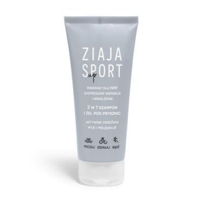 Ziaja Sport 2w1 Szampon i żel pod prysznic, 200 ml