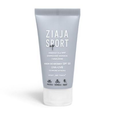 Ziaja Sport Krem ochronny SPF50 UVA+UVB, 50 ml