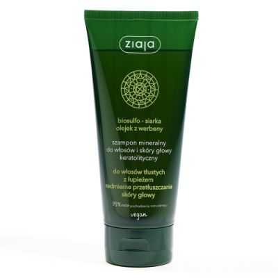 ZIAJA Szampon Mineralny Keratolityczny 200ml