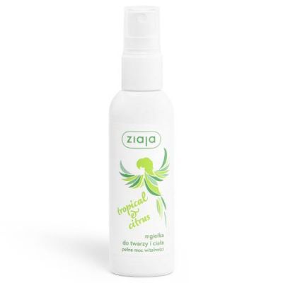 Ziaja Tropical & Citrus Mgiełka do twarzy i ciała, 90 ml