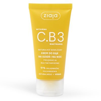 Ziaja Witamina C.B3 Niacynamid Krem do rąk na dzień i na noc, 50 ml