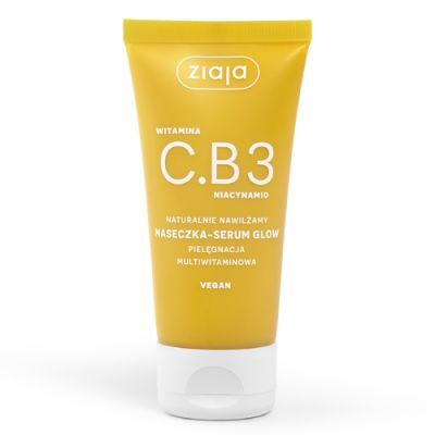 Ziaja Witamina C.B3 Niacynamid Maseczka-serum glow, 50 ml