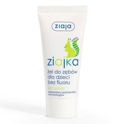 ZIAJKA Żel do zębów dla dzieci bez fluoru 50 ml