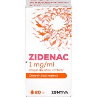 ZIDENAC 1 mg/ml krople doustne 20 ml