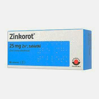 ZINKOROT 25 mg Zn2+ 50 tabletek