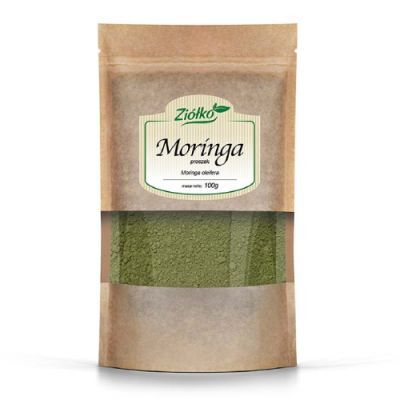 ZIÓŁKO Moringa liść, 100g