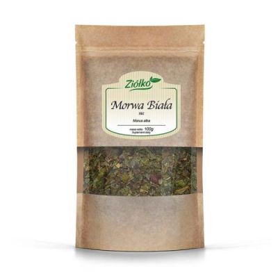 ZIÓŁKO Morwa Biała liść, 100g