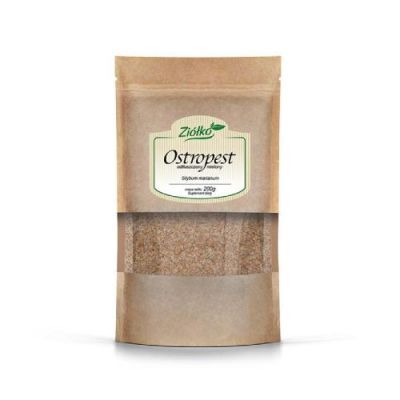 Ziółko Ostropest mielony odtłuszczony, 200 g