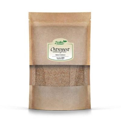 Ziółko Ostropest plamisty mielony nieodtłuszczony, 500 g