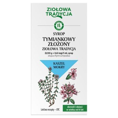Ziołowa Tradycja Syrop tymiankowy złożony, 125 g