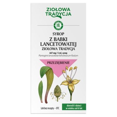 Ziołowa Tradycja Syrop z babki lancetowatej, 125 g