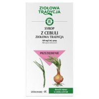 Ziołowa Tradycja Syrop z cebuli, 125 g KRÓTKA DATA  31.08.2026