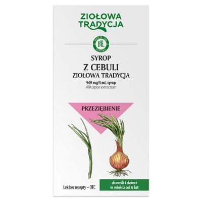 Ziołowa Tradycja Syrop z cebuli, 125 g