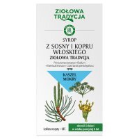 Ziołowa Tradycja Syrop z sosny i kopru włoskiego, 125 g