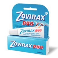 ZOVIRAX DUO (50 mg +10 mg)/g  krem 2 g