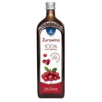 Żurawina 100% sok z owoców żurawiny, 980ml