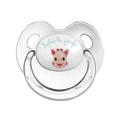 Żyrafa Sophie (Sophie La Girafe) Smoczki silikonowe 6-18m, 2 szt.