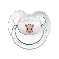 Żyrafa Sophie (Sophie La Girafe) Smoczki silikonowe 6-18m, 2 szt.