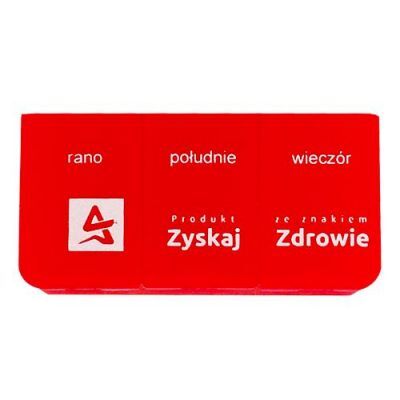 ZYSKAJ ZDROWIE Kasetka do dawkowania leków dzienna, 1 szt.