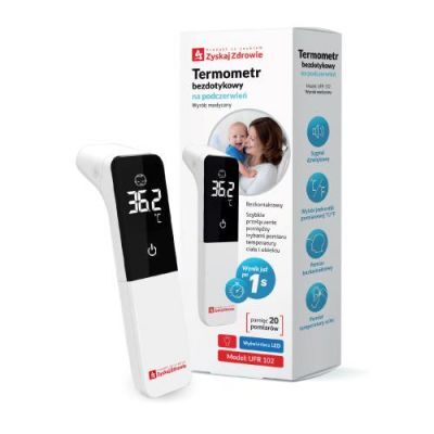 ZYSKAJ ZDROWIE Termometr bezdotykowy na podczerwień UFR 102, 1szt.